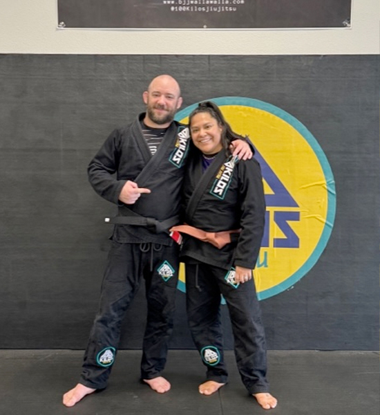 April McLain Instructor At Brazilian Jiu Jitsu Academy In Kennewick, Washington